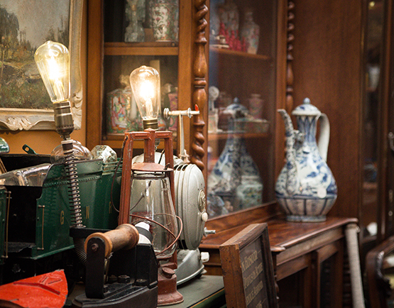 Portobello Antiques - shopping at The Tannery Christchurch