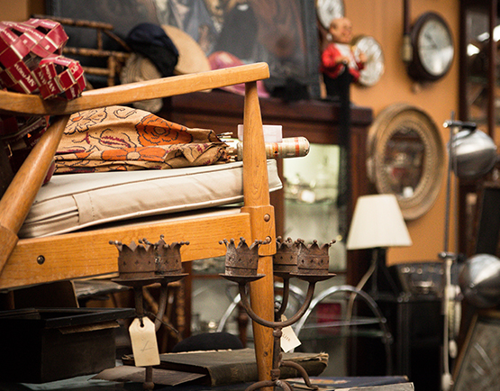 Portobello Antiques - shopping at The Tannery Christchurch